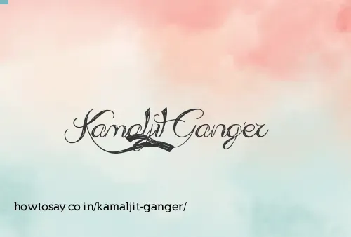 Kamaljit Ganger