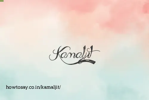 Kamaljit