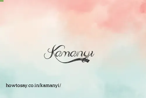 Kamanyi