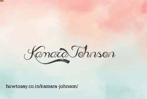 Kamara Johnson
