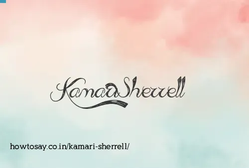 Kamari Sherrell