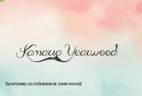 Kamaria Yearwood