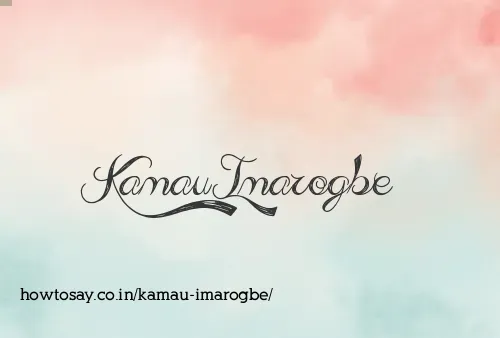 Kamau Imarogbe