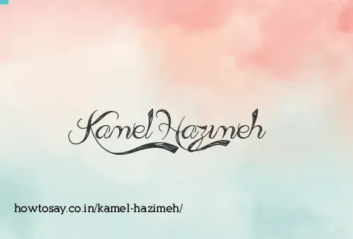 Kamel Hazimeh