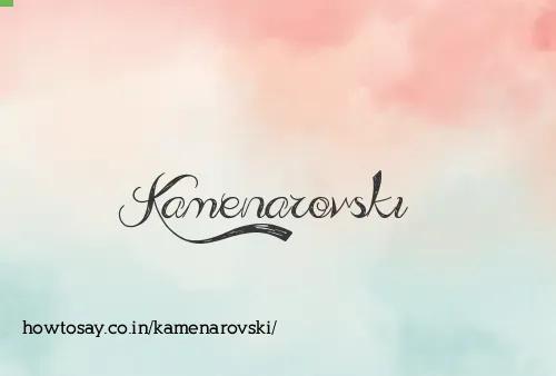 Kamenarovski