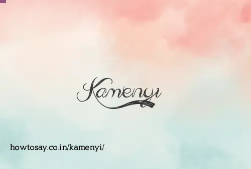 Kamenyi