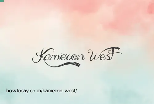 Kameron West