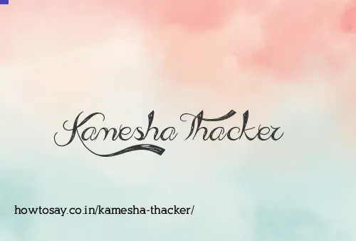 Kamesha Thacker