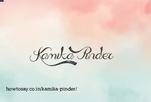 Kamika Pinder