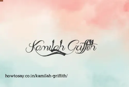 Kamilah Griffith