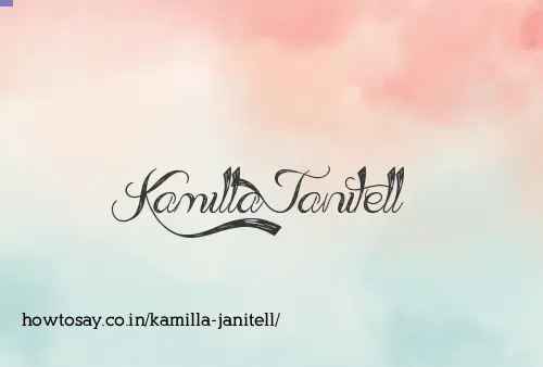 Kamilla Janitell