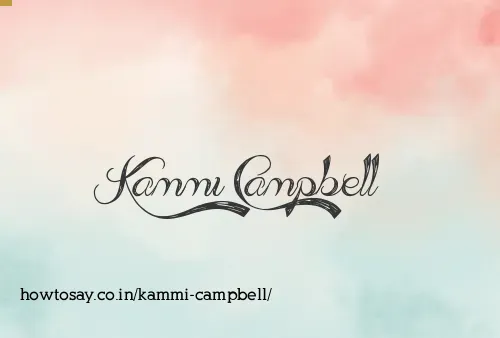 Kammi Campbell