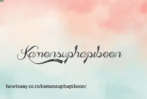 Kamonsuphapiboon