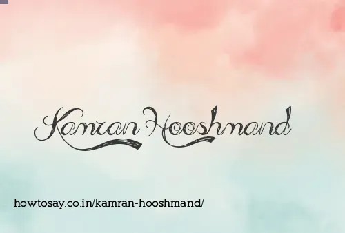 Kamran Hooshmand