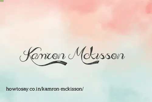 Kamron Mckisson