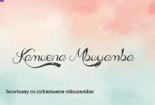 Kamuena Mbuyamba
