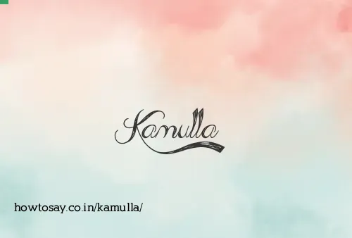 Kamulla