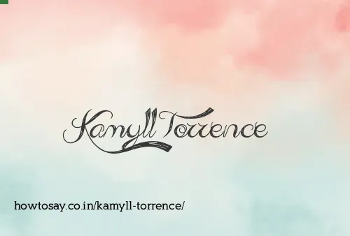 Kamyll Torrence