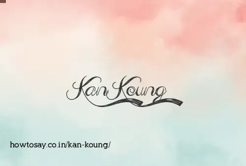Kan Koung