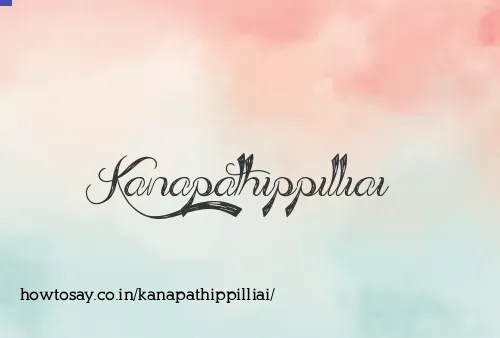 Kanapathippilliai