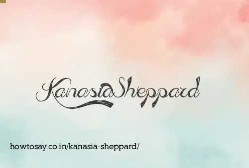 Kanasia Sheppard
