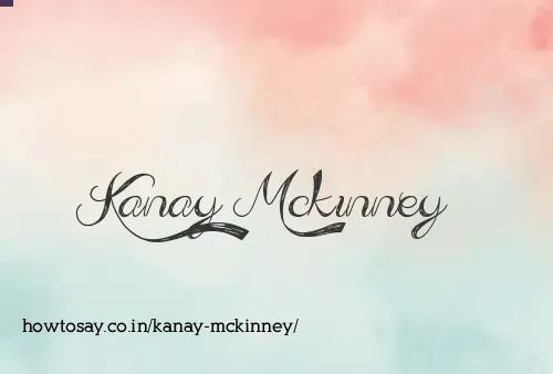 Kanay Mckinney