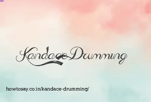 Kandace Drumming