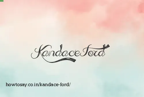 Kandace Ford