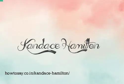 Kandace Hamilton