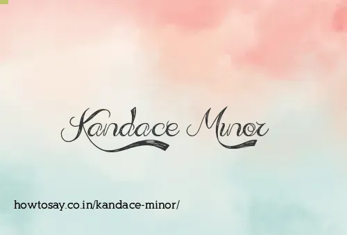 Kandace Minor