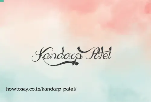 Kandarp Patel