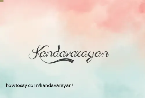 Kandavarayan