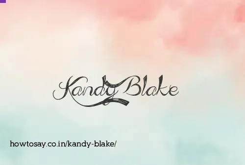 Kandy Blake