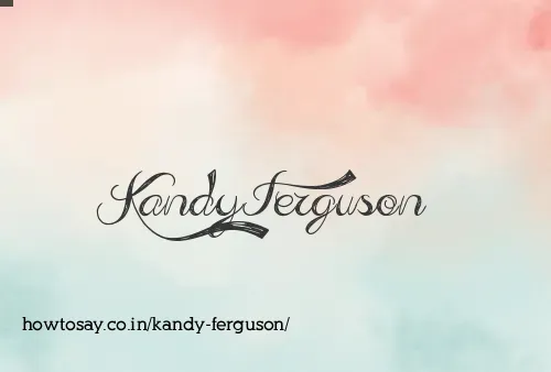 Kandy Ferguson