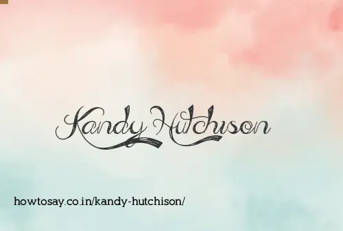 Kandy Hutchison