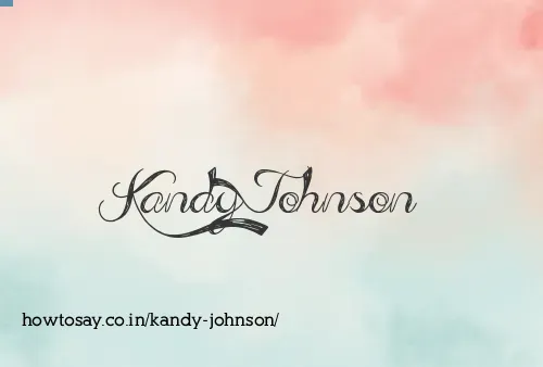 Kandy Johnson