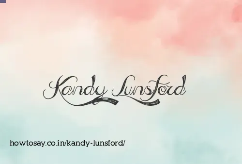 Kandy Lunsford