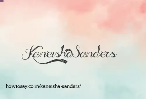 Kaneisha Sanders