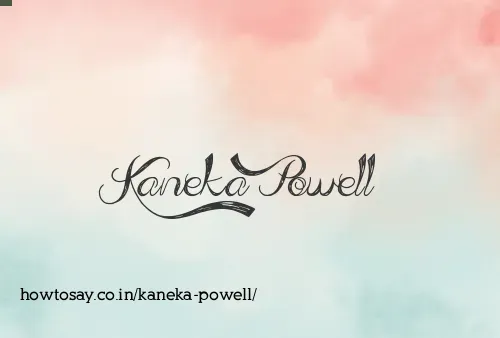 Kaneka Powell