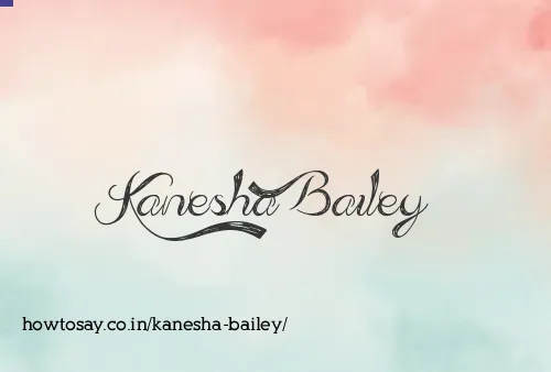 Kanesha Bailey