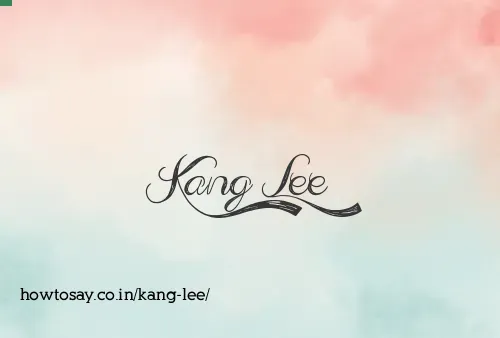 Kang Lee