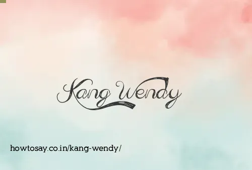 Kang Wendy