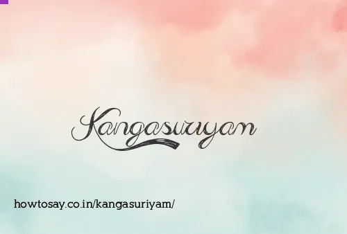 Kangasuriyam