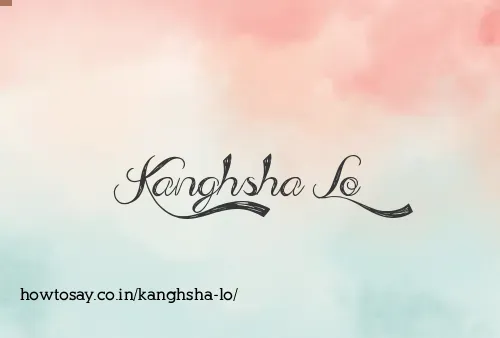 Kanghsha Lo