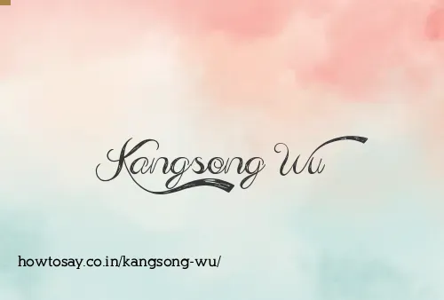 Kangsong Wu