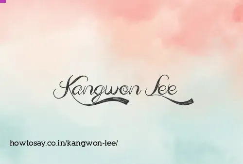 Kangwon Lee
