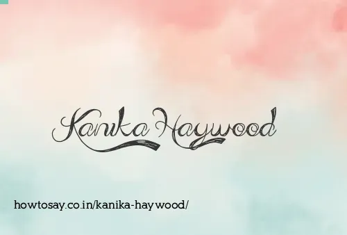 Kanika Haywood