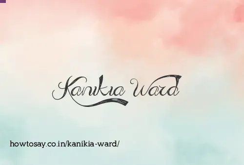 Kanikia Ward