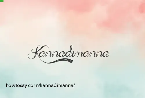Kannadimanna