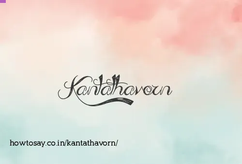 Kantathavorn